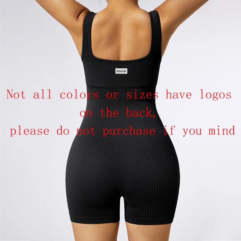 Romper Selveeless  Fitness Bodysuit  Sportswear Women Jumpsuit Buttery-Soft One-Piece Playsuit Yoga Suits Tracksuits Women