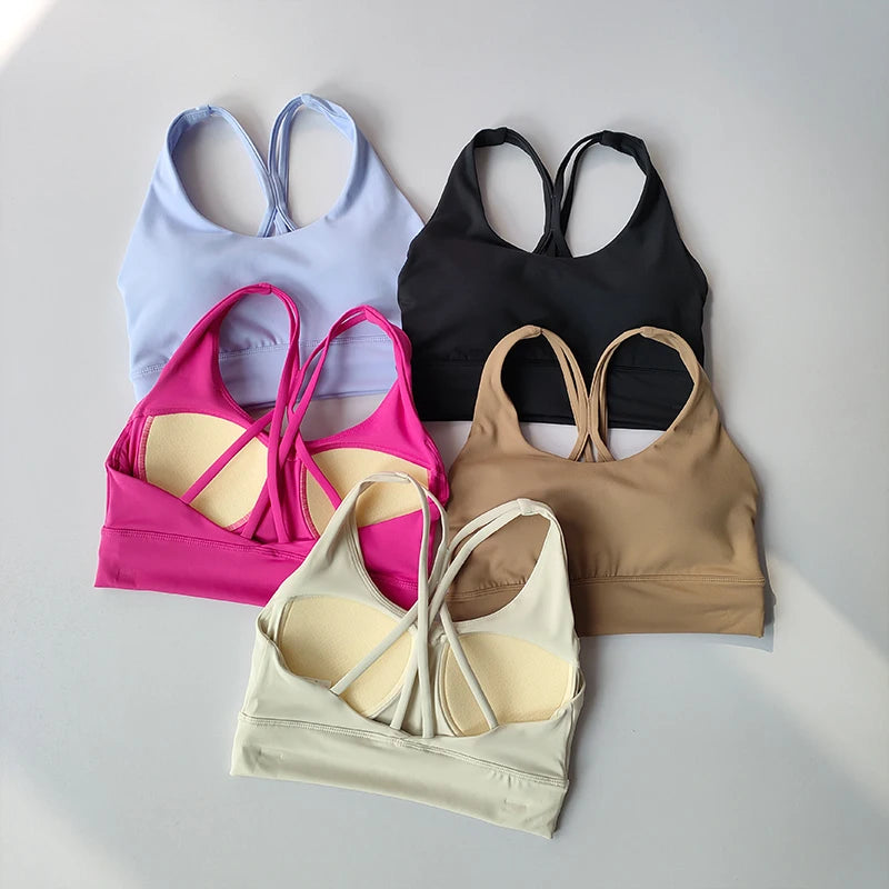 Yoga Suit for Women High-end Sexy Fashionable Slimming Hip Lifting Sports Fitness Bras and Leggings Tank Top Breathable Set